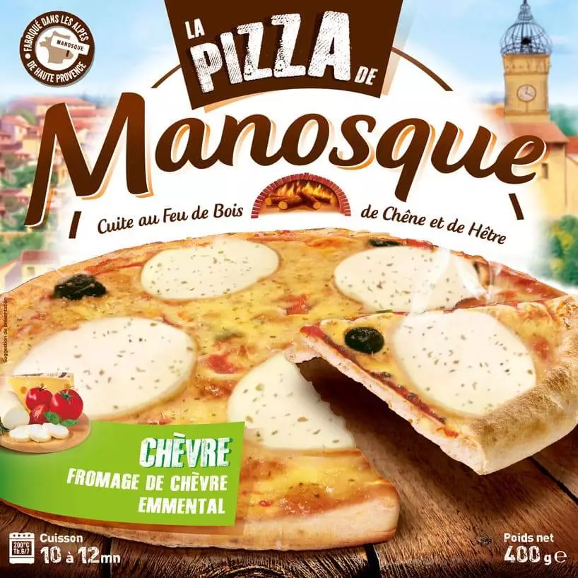 Sexe Homme Chevre - Pizzas surgelÃ©es - Traditionnelle au chÃ¨vre - La Pizza de Manosque